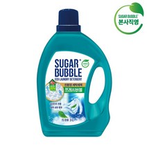 [슈가버블] 친환경 세탁세제 실내건조 프레시버블 3L, 상세 설명 참조