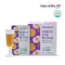 아이클키즈 유기농 아기 배도라지즙 유아 어린이 도라지배즙 차 기관지에좋은음식 10포
