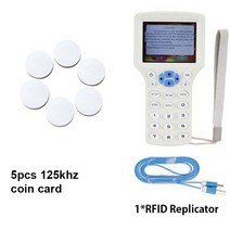 10 주파수 NFC 스마트 RFID 리더 라이터 복사기 125KHz 13.56MHz USB 복사 인터콤 키 프로그래머 암호화 카드, [04] Package 3