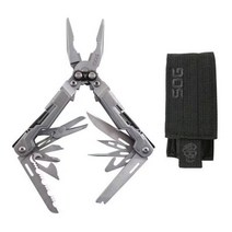 SOG-PP1001/PP1002 야외 멀티 도구 캠핑 텐트 여행 전술 생존 하이킹 수리 및 유지 보수 접이식 나이프, 02 PP1001 Add bag