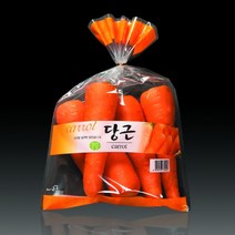 야채봉투 당근포장 필름 C-56 당근 1묶음(100장)