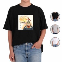 S/ADEE 아토가토 우리의 영원한 장군 이순신 티셔츠 그래픽 반팔티 916197EA