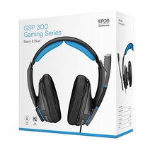 EPOS 젠하이저 게이밍 헤드셋 GSP 302 블랙+블루