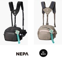네파 이월 S/S 용품 출시가 95 000원 (40%) 공용 NEO SPIRIT 네오스피릿 2WAY 힙색(레인커버포함)-7IC7512 ###-1, 차콜(630)