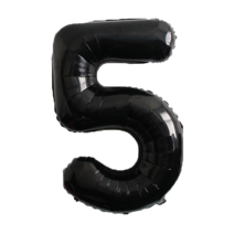 블랙 화이트 테마 생일 풍선 남자 소년 파티 장식 수염 샴페인 병 호일 아버지의 날 용품, [42] 1pcs 40inch 5