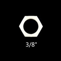 인서트너트 1 개 1/8 1/4 3/8 1/2 3/4 암나사 플라스틱 너트 잠금 외부 육각 고정 씰링 링 포함, [02] 03