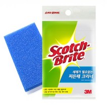 3M 세제가 필요없는 찌든때 크리너 1개입 스펀지 클리너 물 수세미, 1개