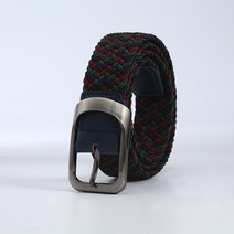 DFMEI.남성 우븐 캔버스 벨트 아웃도어 합금 패션 밴드 휴여유 스판 짜임 핀 버클 벨트