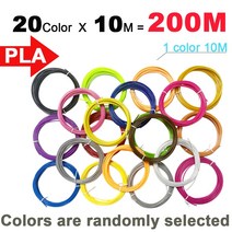 우드락커터기 우드락 열선 커터기 3D 펜 인쇄 재료에 대 한 PLA 필 라 멘 트 10/, 04 PLA-10Meter-20Color