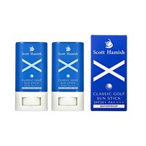 스콧해미쉬 클래식 골프 선스틱 SPF50+ PA++++ 18.5g 2종 기획 세트, 없음