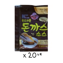 오뚜기 일회용 부드러운 돈까스소스 30g, 20개