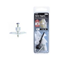 코브라 나일론 석고 앙카 콘크리트 펙보드 타일 앵커 볼트 (중) 4개입, ll개별제품ll