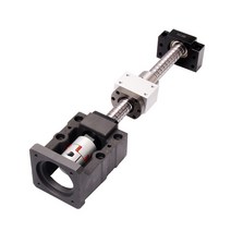 EU 창고 볼 스크류 SFU1605 / 300mm-1600mm 엔드 가공 BK12 + DSG16H 커플링 cnc 용 HM12-57 마운트, 04 1610 with HM12-57_09 800mm