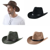 더블유씨 인디아나 존스 스웨이드 페도라 중절모 중년페도라 아웃도어햇 카우보이모자
