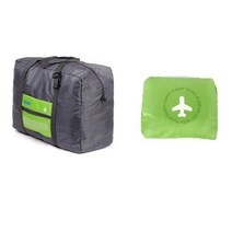 캐리어보조가방 캐리어 결합 보스턴백 여행가방 폴딩백, 그린