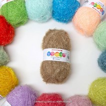 [니트박스 뜨개실] 웰빙 수세미실, 06.핑크색, 1개