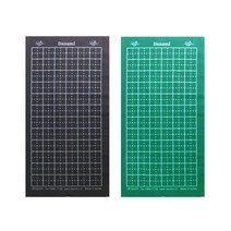 단아미 서포 서도용 35x65cm 서예 격자 깔판 패드 매트, 녹색