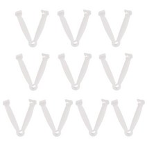 가축 귀태그 축사용품 10pcs Piglet Umbilical Clips 돼지 배꼽 코드 클램프 양고기 염소 강아지 Whelping 일회용 플라스틱 클립 세트, [01] WHITE, 01 10 개