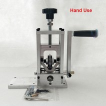 터미널압착기 유압 전동 충전식 압착기 1 세트 수동 와이어 케이블 압착 기계 및 필링 110V-220V, 01 Hand Style