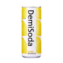 동아오츠카 데미소다 레몬 250ml X 30캔(1박스) 탄산음료 캔음료 사이다, 상세페이지 참조