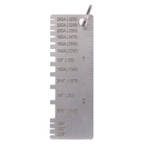 폭 측정기 금속 두께 게이지 0-10mm 다이얼 두께 게이지 가죽 필름 종이 용 가죽, 1