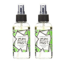 Indigo Wild Zum Mist Aromatherapy Spray Rosemary-Mint 인디고 와일드 줌 미스트 아로마테라피 로즈마리 민트 118mL(4oz) 2팩, 118ml