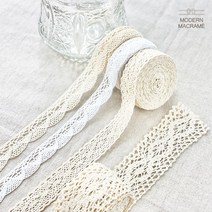 면 레이스원단 토숀 레이스 천 선물 포장 리본 끈, 토숀레이스H
