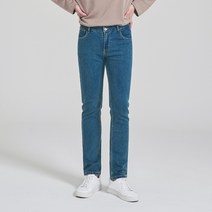 클로니아 오리지널 심플 블루 스판 일자 청바지 ES0M21