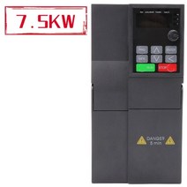 220V 380V 경제적 VFD 가변 주파수 드라이브 인버터 1.5/2.2/3.7/4/5.5/7.5/KW 모터 속도 컨트롤러, 해외배송, HE100-7.5KW_220V 1상 | 380V 3상
