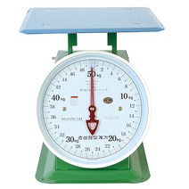 효성정밀계기 지시저울 최대표시 50 한눈의값 200 짐판크기 290x290 1EA 438 0287