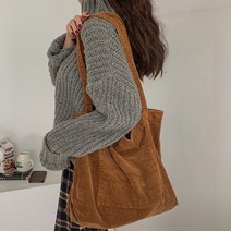 5 color 겨울 골덴 룩앳걸 캐주얼 여성 코듀로이 학생 숄더백가방 가방 에코백 숄더백