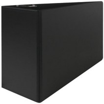 Sparco Vinyl D-Ring Binder 4-Inch Capacity 8-1/2 x 11 Inches Black (SPR07801), 1