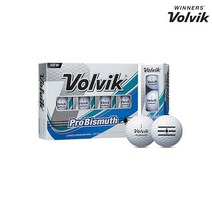 기타브랜드 볼빅 PRO BISMUTH 3피스 골프공, free, 화이트