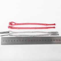 카이트 서핑 연 4 줄 피그테일 바 수리용 세트 당 개 1000kg, 02 빨간, 02 빨간