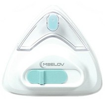 미러브 흡착식 자석 유리닦이 아파트 베란다 유리창 청소 거실 외부 바깥 창문 청소, 그린 35mm SNBP00060, 1개