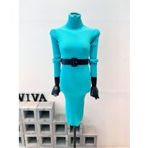 VIVA / [VIVA] 22W 벨트SET 미디 폴라니트원피스