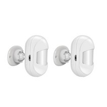 tuya zigbee 3.0 mini pir 모션 센서 인체 적외선 ir 감지기 무선, 2개