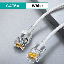 네트워크 모니터링 테스트기 SAMZHE Cat6A 이더넷 케이블 Cat6 Lan UTP 네트워크 패치 PS PC 인터넷 모뎀 라우터 기가비트 Cat 6, 20m, CHINA, White Ethernet Cable