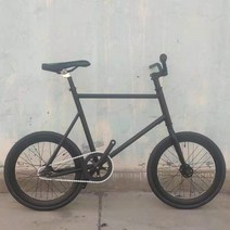 미니스프린터 초경량 미니벨로 경량 출퇴근, 20인치블랙프레임+40mm블랙휠