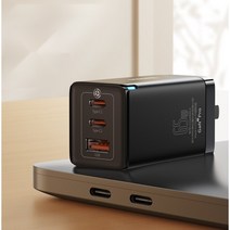 65W 질화 갈륨 충전기 GaN 초고속 충전 노트북 PC, Q