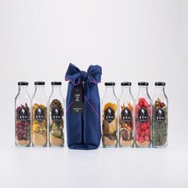 술판다 담금주 키트 500ml 2구 잔세트, 장미/야관문