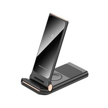 애플워치보조배터리 multifunction 3 in 1 무선 충전기 15w for 4, 1개