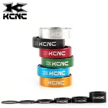 KCNC 자전거 헤드셋 스페이서링 스페이스 스템 높이 조절 MTB 로드 사이클, 2mm 골드