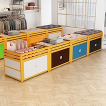 옷가게 상품 행사 매대 철재 상품 마트 진열대 백화점 판매 간이 부스 가게 가판대 맞춤제작, A