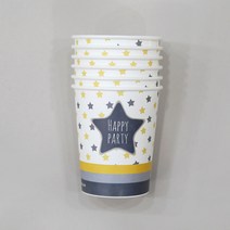 파티스토어 파티 테이블용품 컵 접시 _ 파티꾸미기, 파티컵 6P_허니문