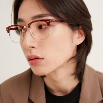 하금테 안경 클래식 반무테 레트로 메탈 뿔테 패션