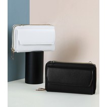 커리어우먼스타일 장지갑수납용 미니크로스백 / 데이트 휴가철