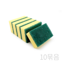 오너클랜 KP 다목적 양면 청수세미(5P x 10개묶음), 단일, 본품