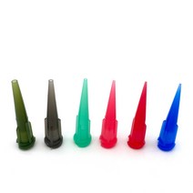 접착제주사기 투명에폭시PE TT 테이퍼 팁 솔더 페이스트 디스펜서 접착제 디스펜싱 바늘 플라스틱 14-25, 한개옵션0