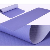 생활오염방지 논슬립 TPE요가매트 6mm 천연고무 운동매트 스포츠매트 스포츠용품 힙업운동 홈요가 고퀄, 핑크